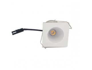 POLIPLAST MINI SPOT LED 3.5W 200LM AC220-240V QUADRATO IP54 BIANCO 4200K