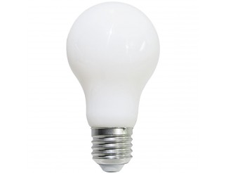 LAMPADA LED GOCCIA A60 serie Filament Milky, E27, 7W, FA320°, 4000K, 220Vac, LM806, CRI80, 60*108mm, Classe E 