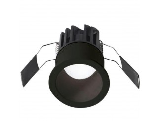 GEA LED FARETTO TONDO NERO 8W LED CAL.