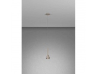 AYGO SOSP. 1 LUCE SABBIA CON CAVO CM.250 E ROSONE SABBIA