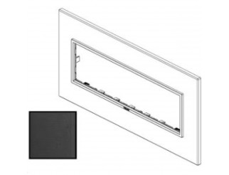 VIMAR SPA - VIW21657.18 PLACCA 7M NERO TOTALE