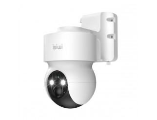 ISIWI Telecamera a batteria Isiwi 4G REDIe+ 2K PT per esterno IR LED e SHOWCOLOR Audio Bidirezionale Sd Card IP65 