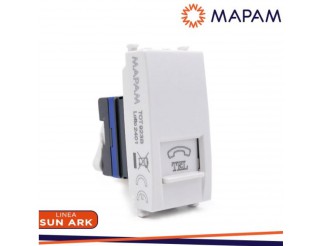 MAPAM Presa telefonica sun-t5 923b bianco ARKE'