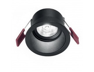 G.E.A. LUCE FARETTO NERO 1XGU10 S.LAMP GFA1161