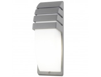 Plafoniera Applique Lampada Led Design a Parete LIGHT in Alluminio Esterno E27