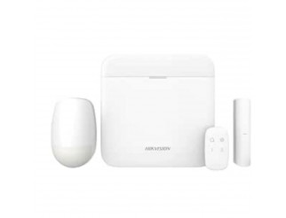 HIKVISION KIT CENTRALE AXPRO 128P 1 RIVEL. 1 CONTATTO 1 TELECOMANDO