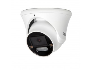 Telecamera Dome IP DUAL LIGHT SHOWCOLOR DETERRENZA ATTIVA Vultech  1/2,7'' 5 Mpx H.265 POE WDR 2,8mm Led Luce Calda + IR LED 30M P2P SMART 1040-000024
