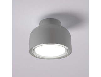 VIVIDA APPLIQUE BOTTONE CEILING 1X12W GX53 TITANIO 