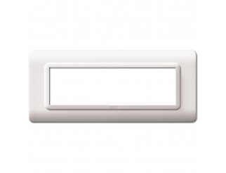AVE Placca tecnopolimero, S44 colore bianco – 7 Mod.