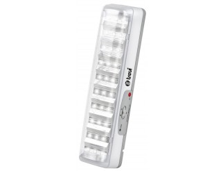 Lampada di emergenza 30 LED Trevidea Eris Bianco Batterie 2 intensit