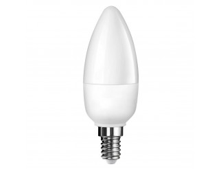 Lampada Lampadina LED E14 5,5 W Watt Candela Luce Calda SMD LIFE 470 Lumen