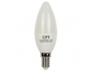 Lampada Lampadina LED E14 5,5W a Candela Luce Fredda SMD Life 510 Lumen