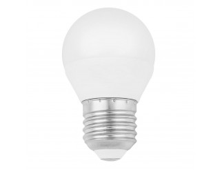 Lampada Lampadina LED E27 5,5 W Watt Mini Sfera Luce Fredda SMD LIFE 500 Lumen