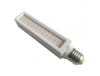 Lampada Lampadina LED Smd 12 Watt LIFE PL-C E27 Luce Bianca Calda 1000 Lumen