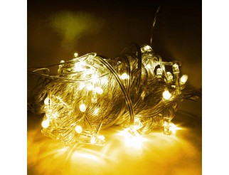 Luci Mini Lucciole 100 LED 220V Luce di Natale Albero Presepe Luce Calda