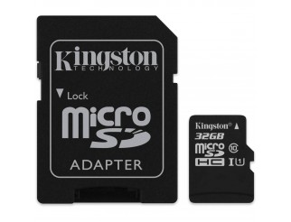 Kingston Micro SD 32GB Classe 10 Class MicroSd Sdhc Scheda di Memoria Card
