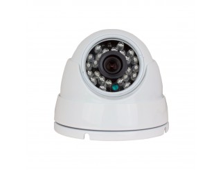 Telecamera Dome Camera AHD Videosorveglianza Infrarossi IR Led 24 2,8mm 1200 TVL
