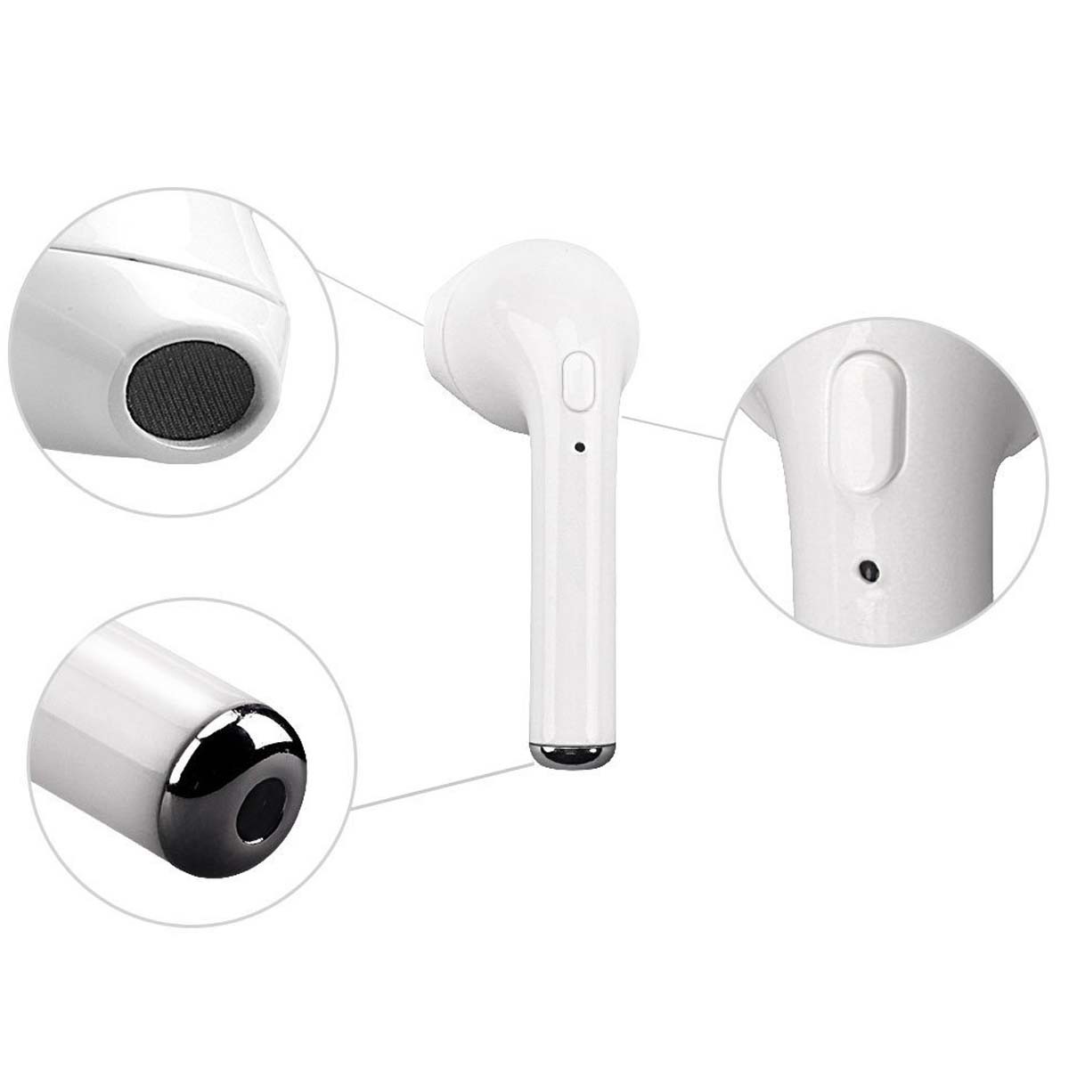 Cuffie Bluetooth Con Microfono Per PC - Auricolare Wireless Con Adattatore USB, Cancellazione Rumore AI, 40h Di Batteria - Mono Per Lavoro, Smartphone, Laptop