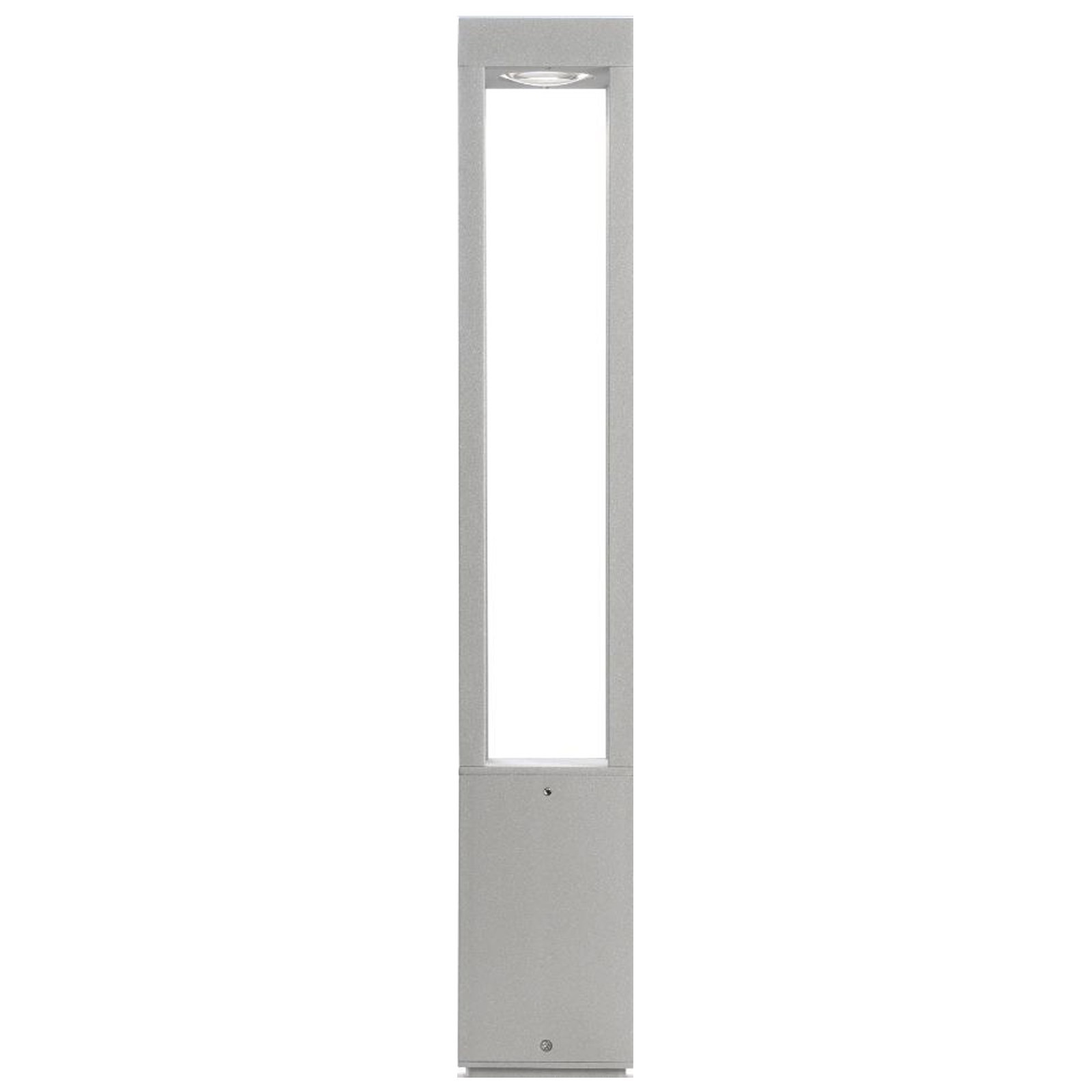 Lampione da esterno per giardino lampada a led 5w in alluminio pan ... Lampioni led esterno