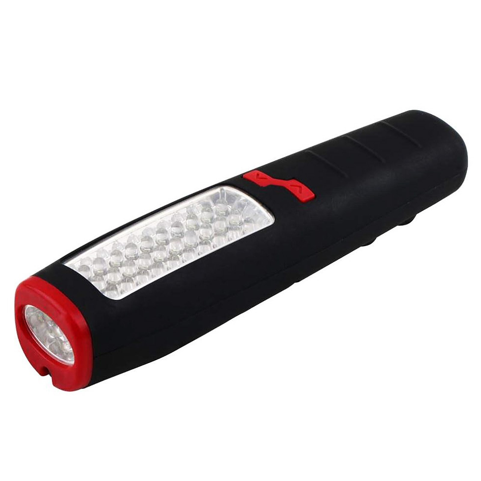 Torcia LED 2 In 1 Portatile: Luce Bianca Potente E Rossa Per Osservazione Notturna Animali - Zoom, 3 Batterie AA, Impermeabile, Leggera 11.9 Cm